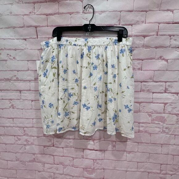 Abound skirt floral cotton size XL - Picture 4 of 7